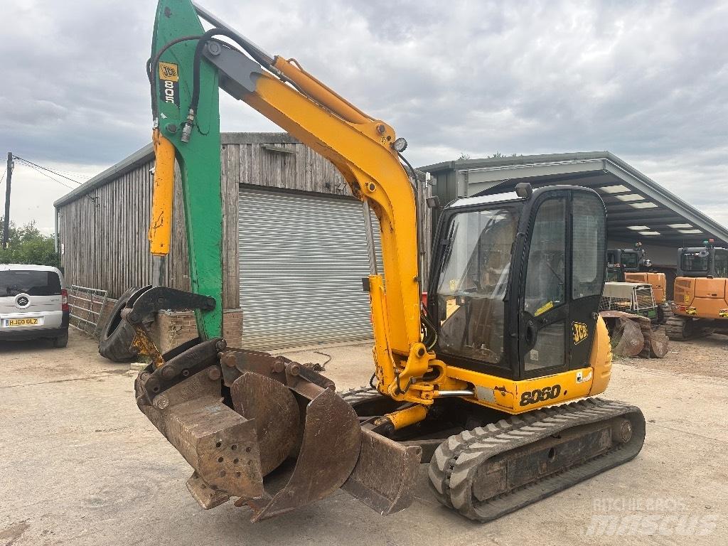 JCB 8060 Mini rýpadla < 7t