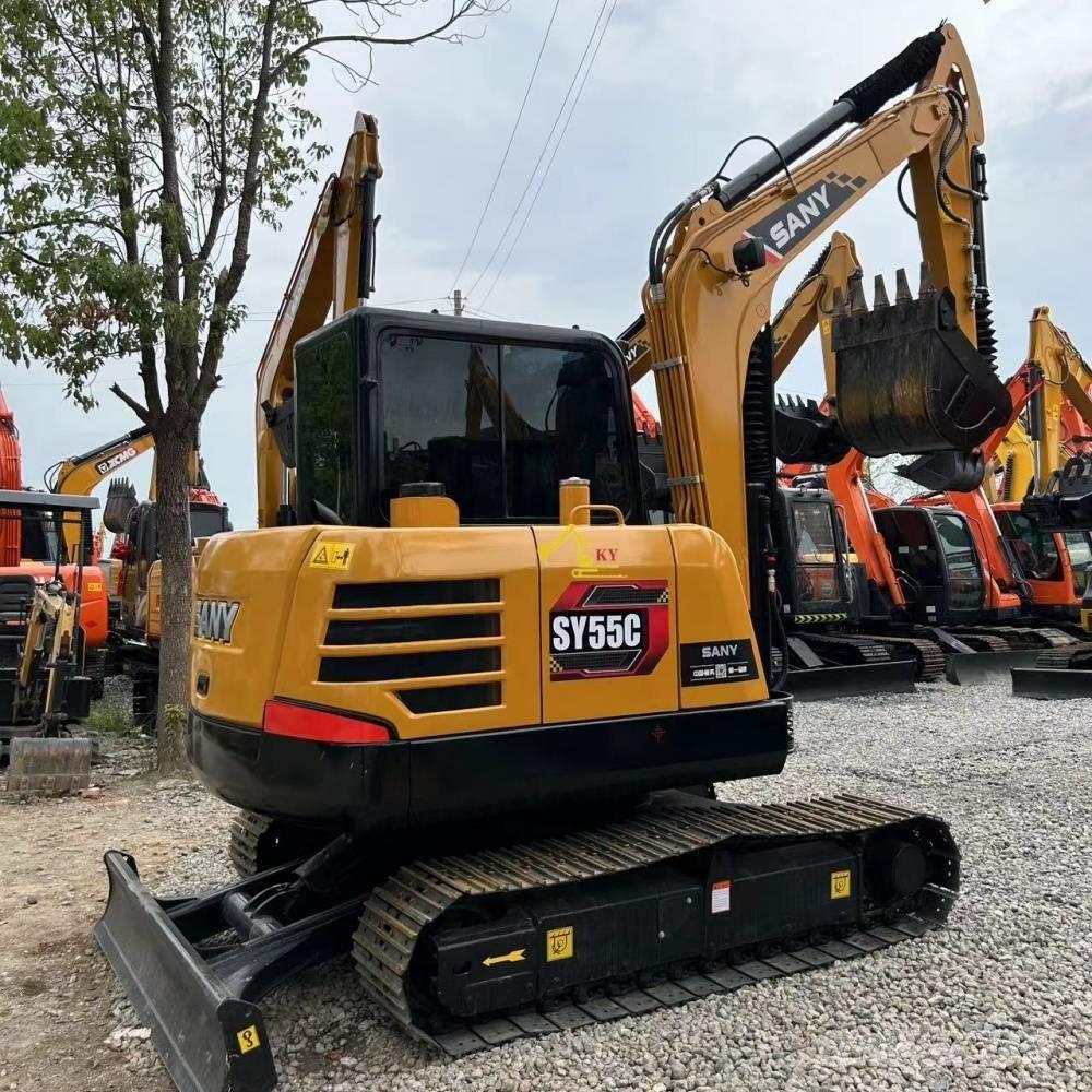 Sany 55 Pásová rýpadla