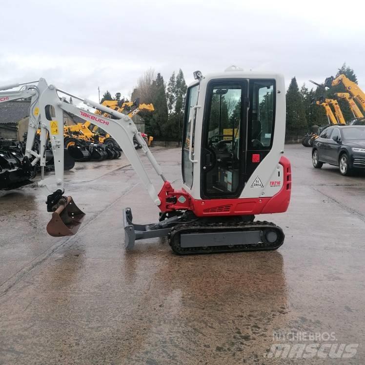 Takeuchi TB216 Mini rýpadla < 7t