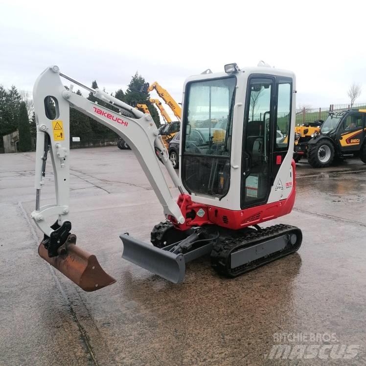 Takeuchi TB216 Mini rýpadla < 7t