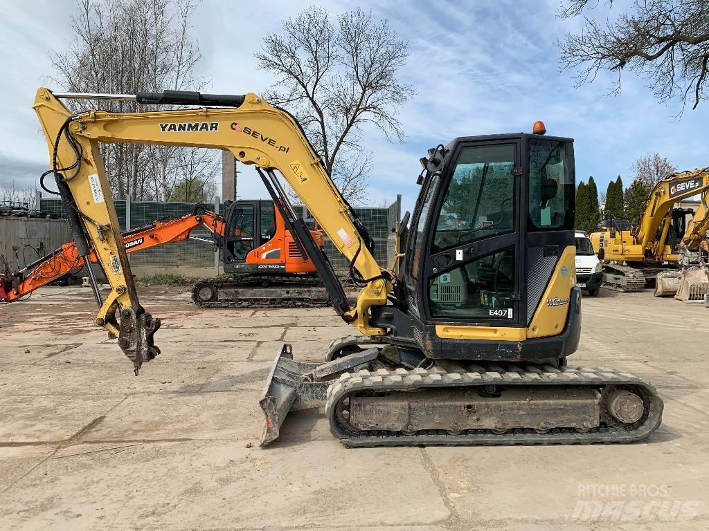 Yanmar Vio 80-1A Midi rýpadla 7t - 12t