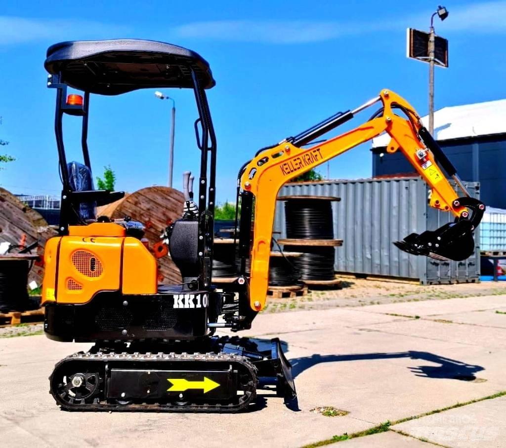 KELLER KRAFT KK10G Mini rýpadla < 7t