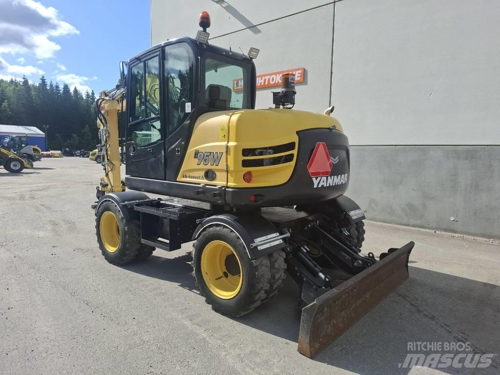 Yanmar B 95 W Kolová rýpadla