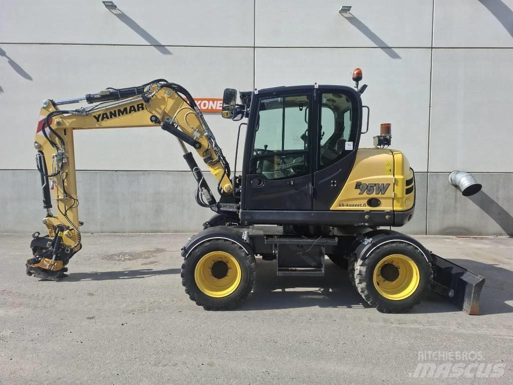Yanmar B 95 W Kolová rýpadla