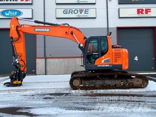 Doosan DX235LCR-5 Pásová rýpadla