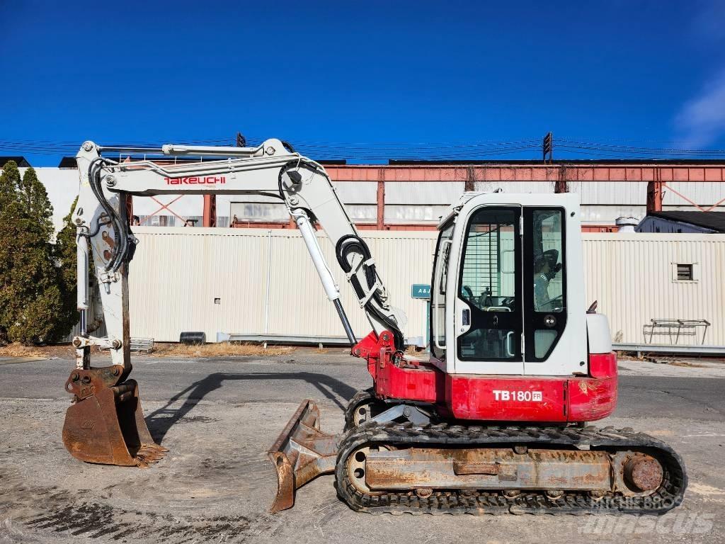 Takeuchi TB 180 FR Pásová rýpadla