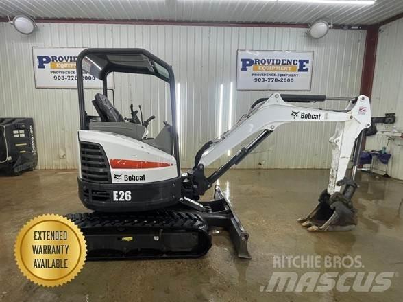 Bobcat E26 Mini rýpadla < 7t