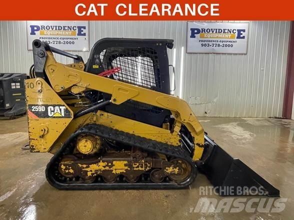 CAT 259D Smykem řízené nakladače
