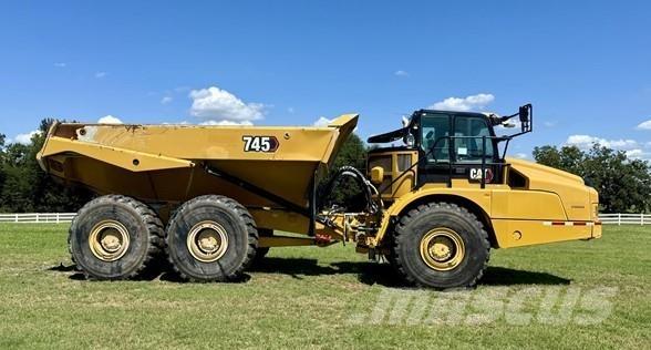 CAT 745 Kloubové dempry