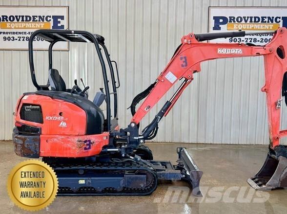 Kubota KX033-4 Mini rýpadla < 7t