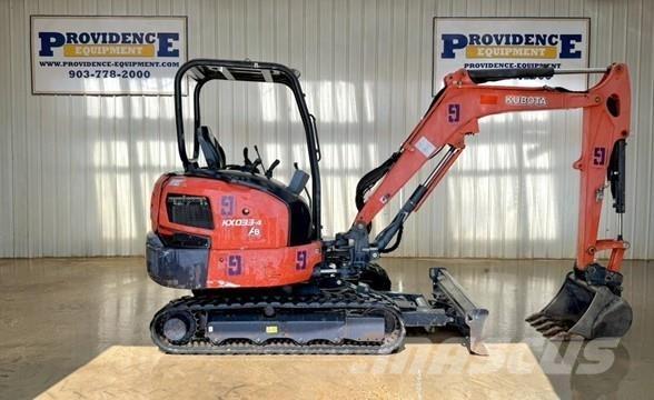 Kubota KX033-4 Mini rýpadla < 7t