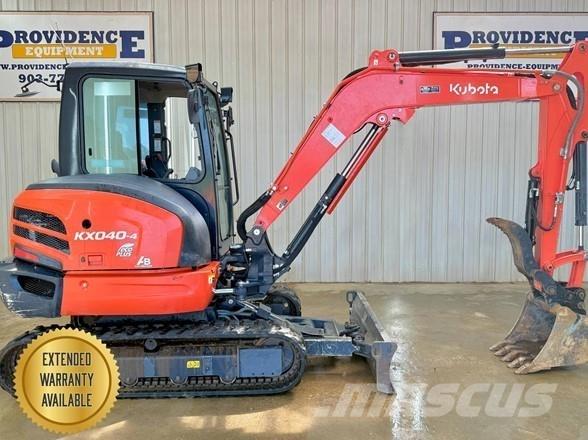 Kubota KX040-4 Mini rýpadla < 7t