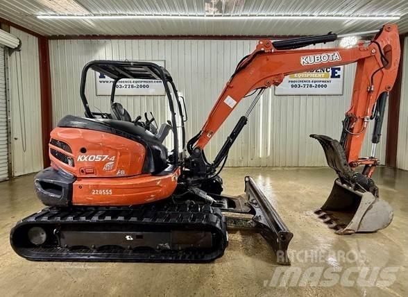 Kubota KX057-4 Pásová rýpadla