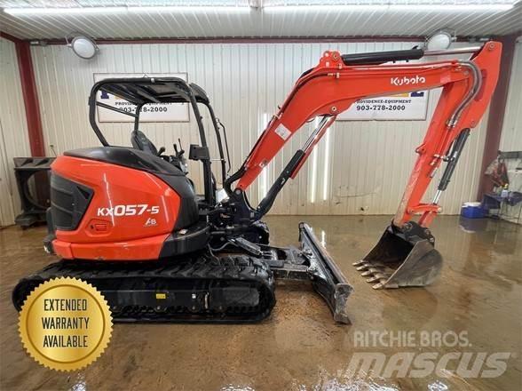 Kubota KX057-5 Pásová rýpadla