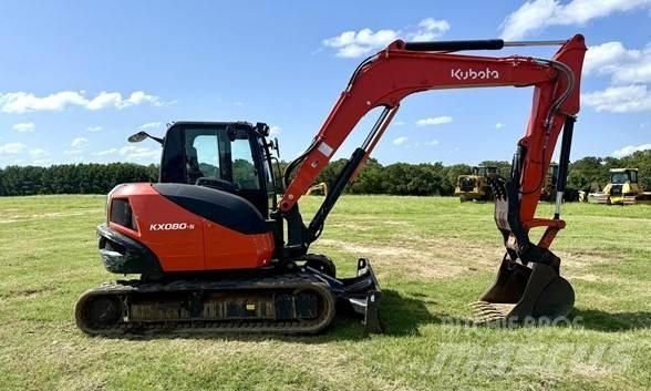Kubota KX080-5 Pásová rýpadla
