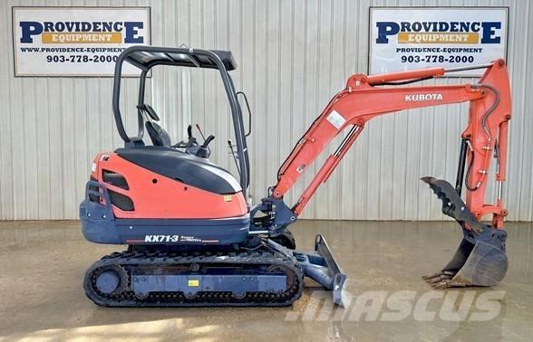 Kubota KX71-3 Mini rýpadla < 7t