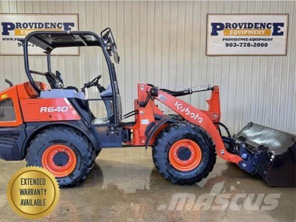 Kubota R640 Kolové nakladače