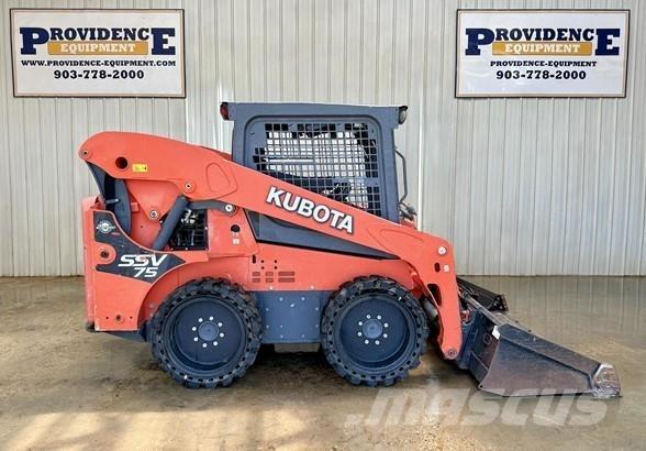 Kubota SSV75 Smykem řízené nakladače