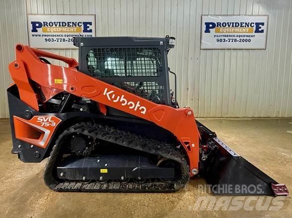 Kubota SVL75-3 Smykem řízené nakladače