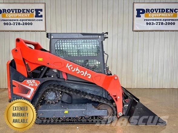Kubota SVL75-3 Smykem řízené nakladače