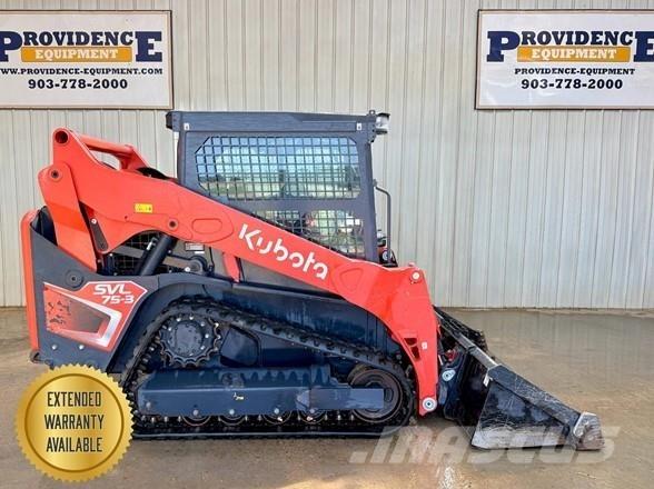 Kubota SVL75-3 Smykem řízené nakladače