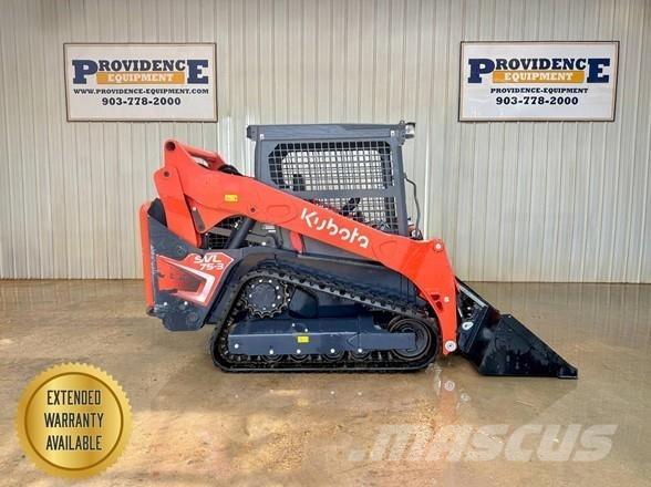 Kubota SVL75-3 Smykem řízené nakladače