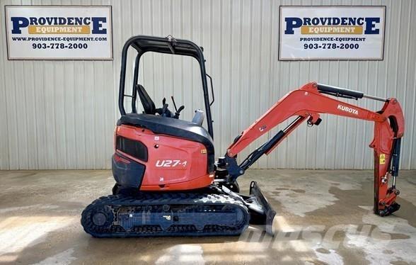 Kubota U27-4 Mini rýpadla < 7t