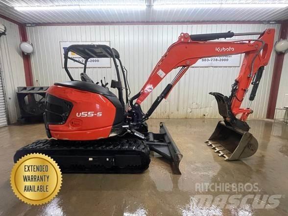 Kubota U55-5 Mini rýpadla < 7t