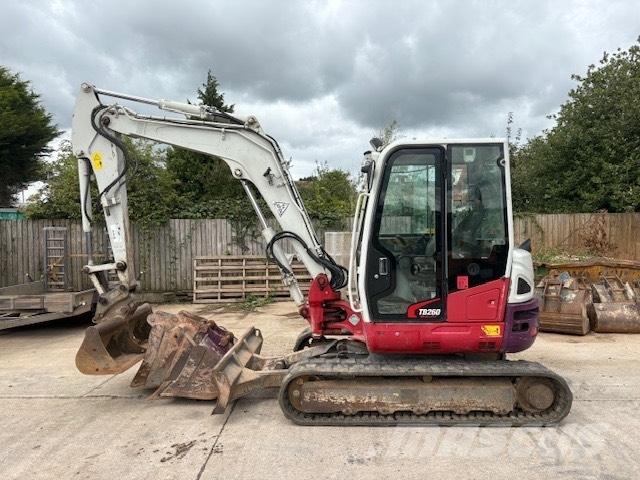 Takeuchi TB 260 Mini rýpadla < 7t