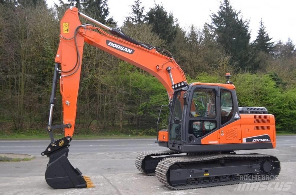 Doosan DX 140 LC-5 Pásová rýpadla