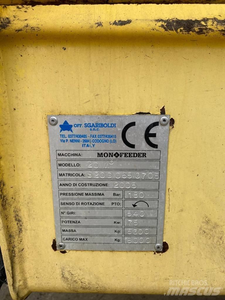 Sgariboldi MONO ST Míchačky krmiva