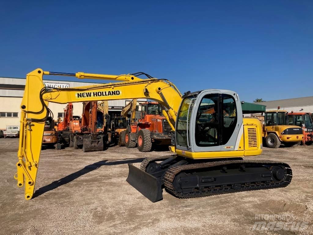 New Holland E 135 SR Midi rýpadla 7t - 12t