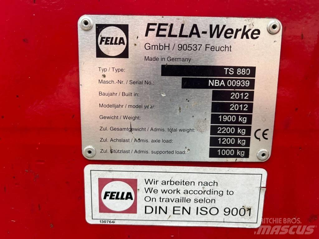 Fella TS 880 Řádkovače