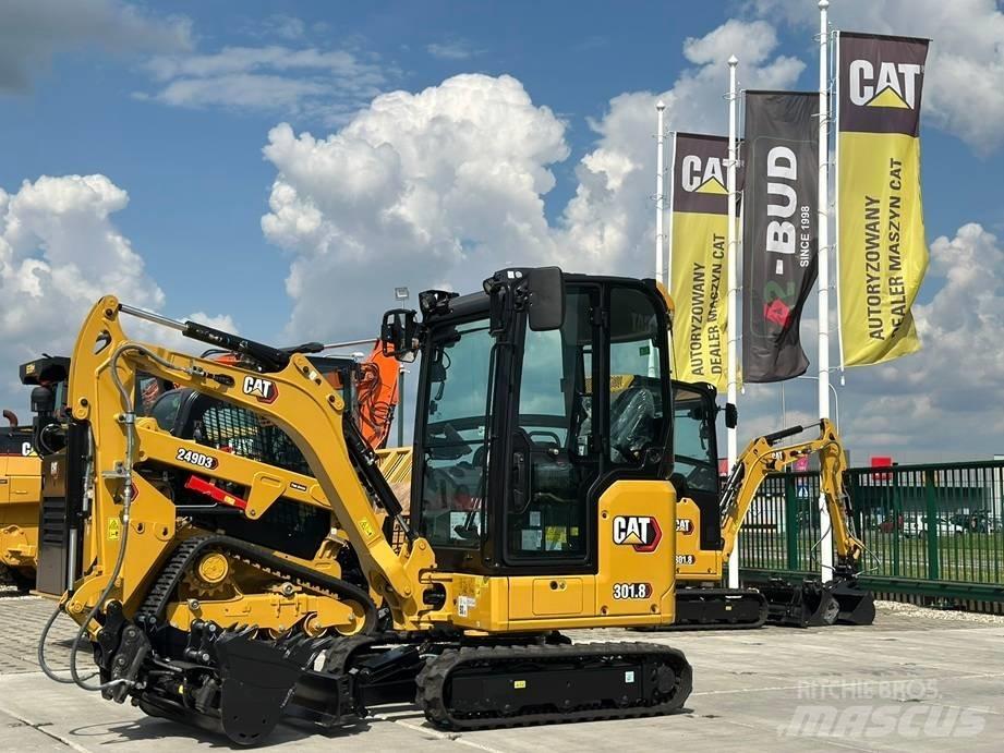 CAT 301.8 Mini rýpadla < 7t