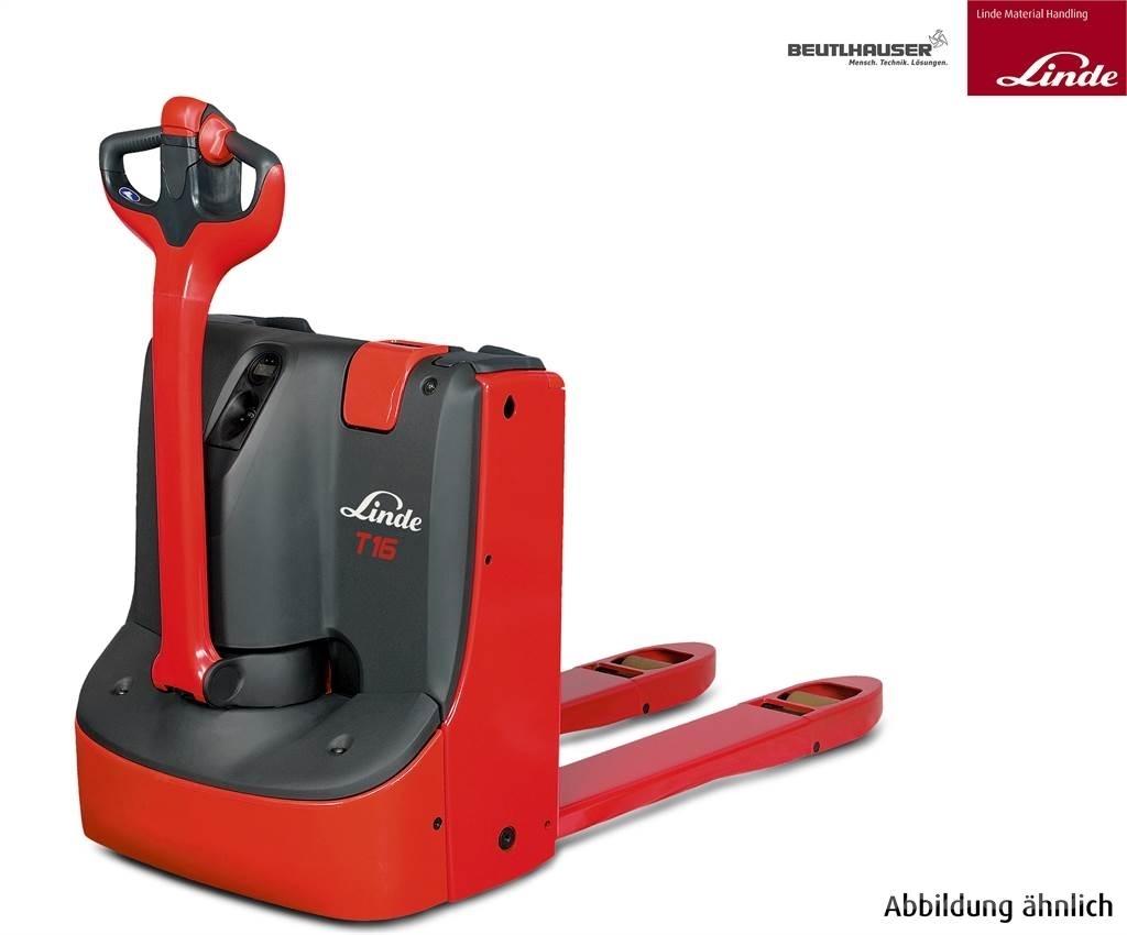 Linde T16 Ručně vedené vysokozdvižné vozíky