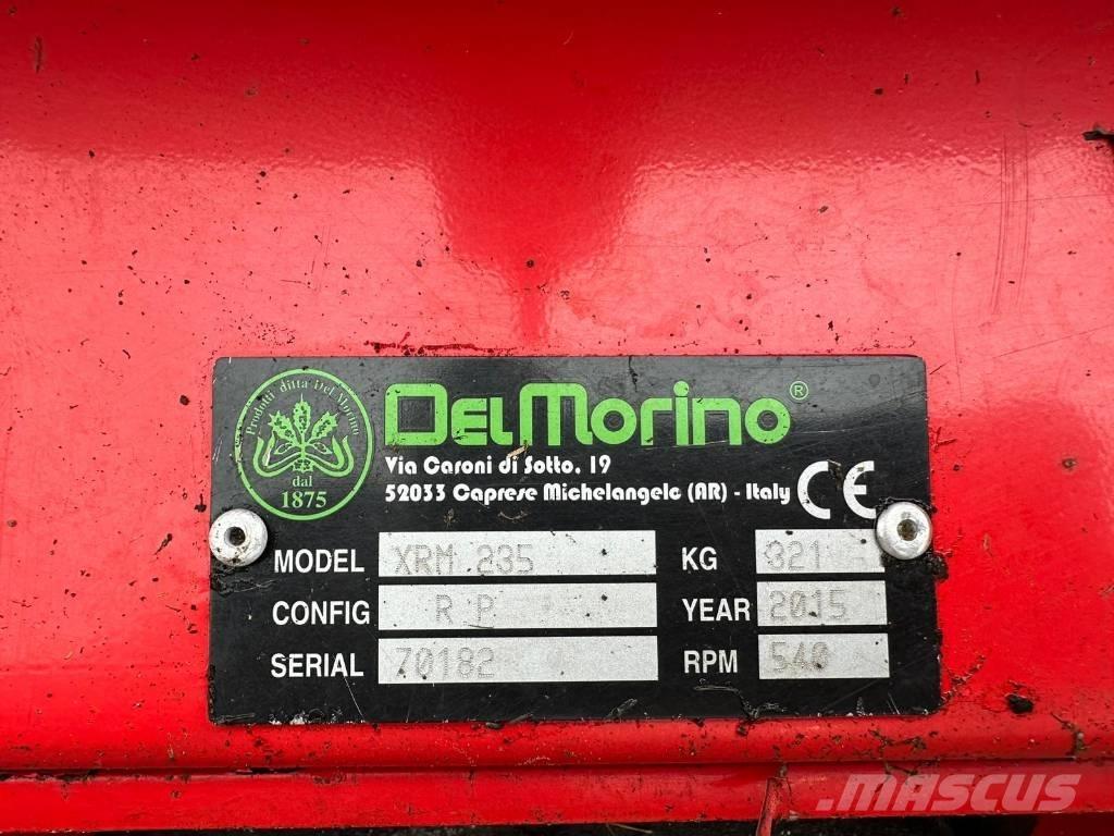 Del Morino XRM 235 Sekačky namontované a tažené