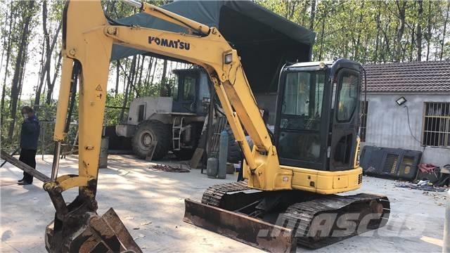 Komatsu PC 55 Pásová rýpadla