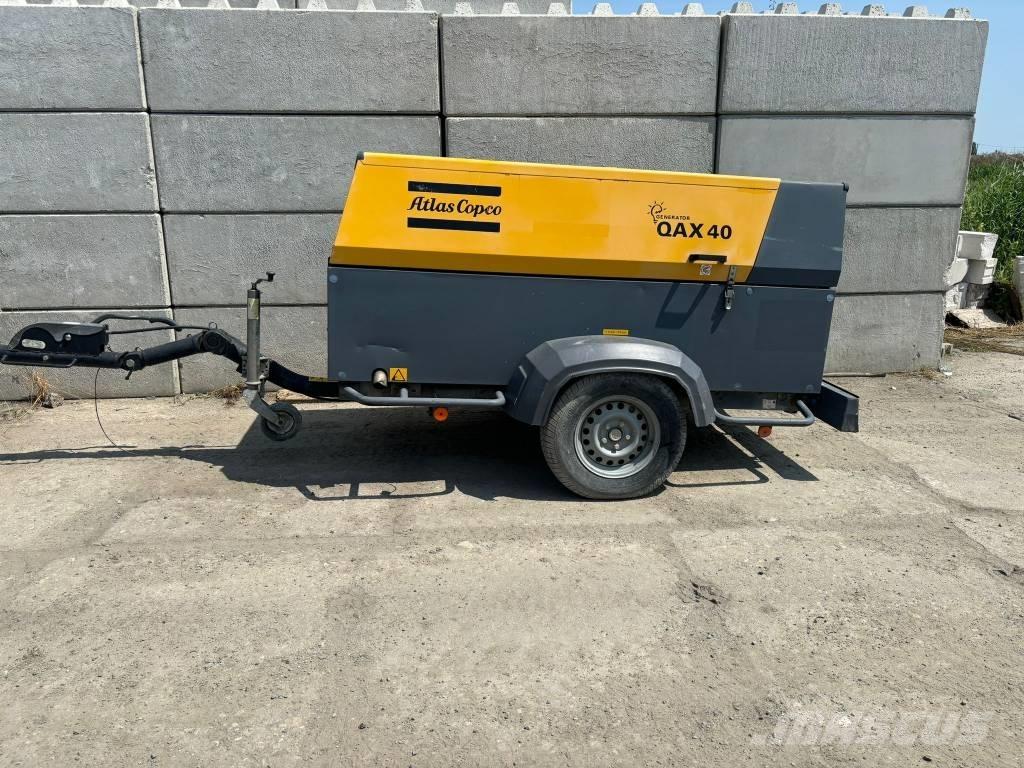 Atlas Copco QAS 40 Naftové generátory