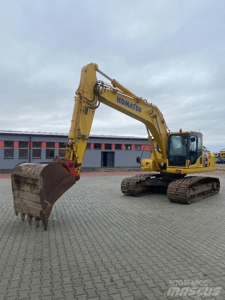 Komatsu PC 210 LC-8 Pásová rýpadla