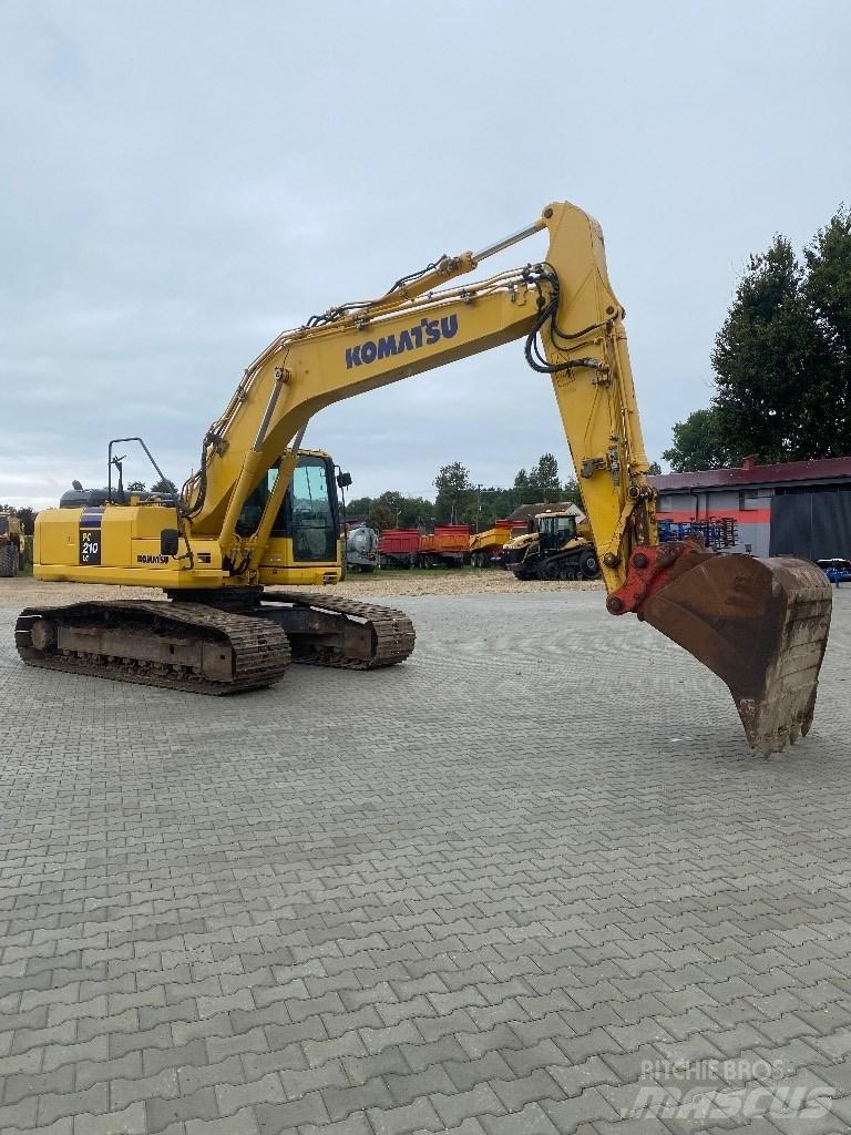 Komatsu PC 210 LC-8 Pásová rýpadla