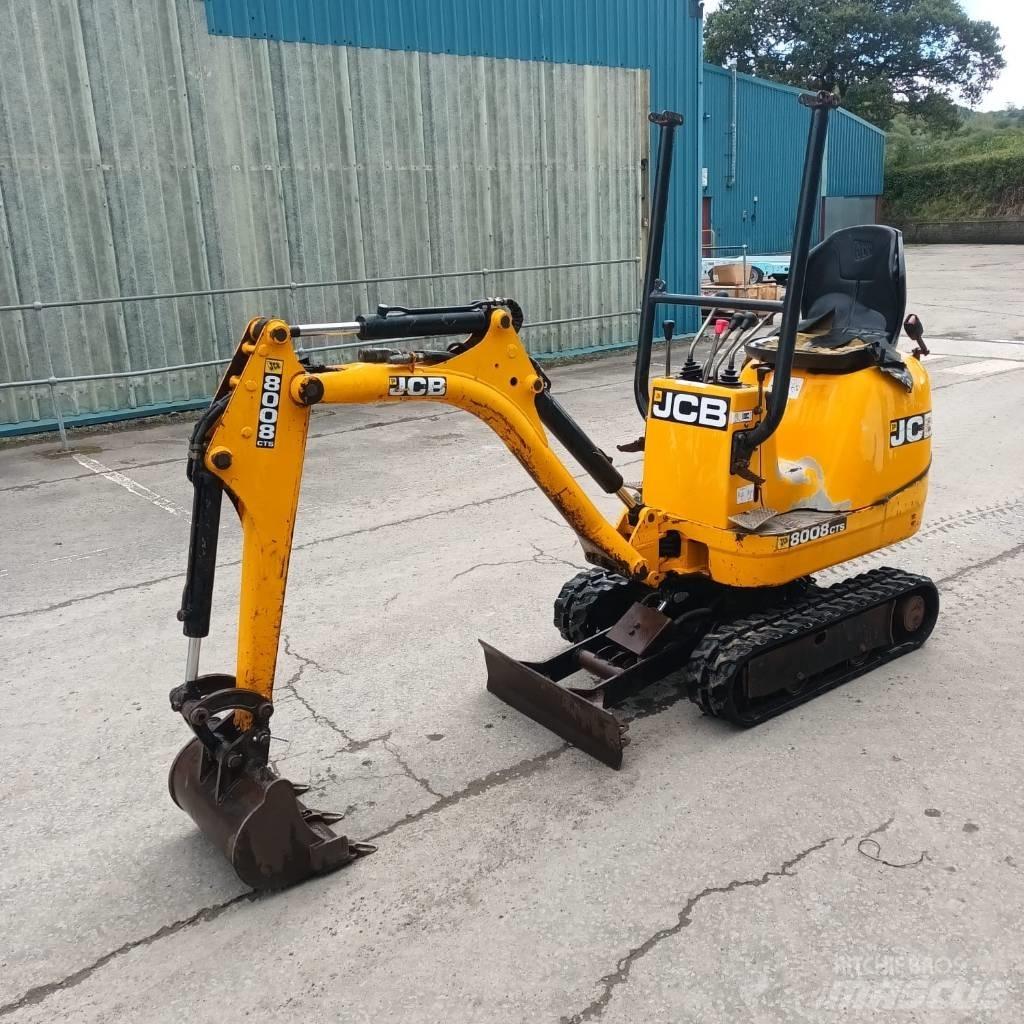 JCB 8008 CTS Mini rýpadla < 7t