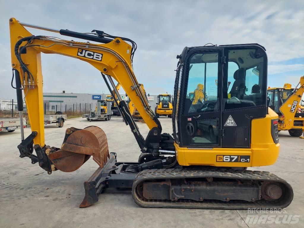 JCB 67 C-1 Mini rýpadla < 7t