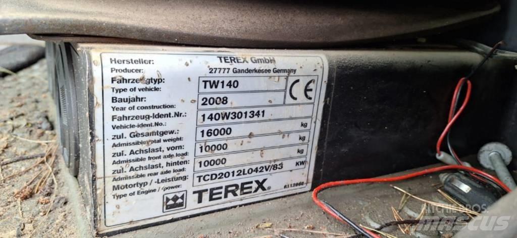 Terex TW 140 Kolová rýpadla