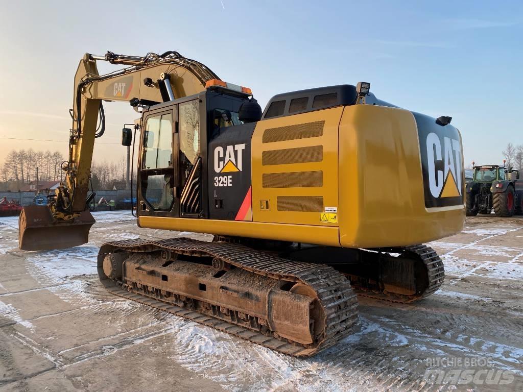 CAT 329 EL Pásová rýpadla