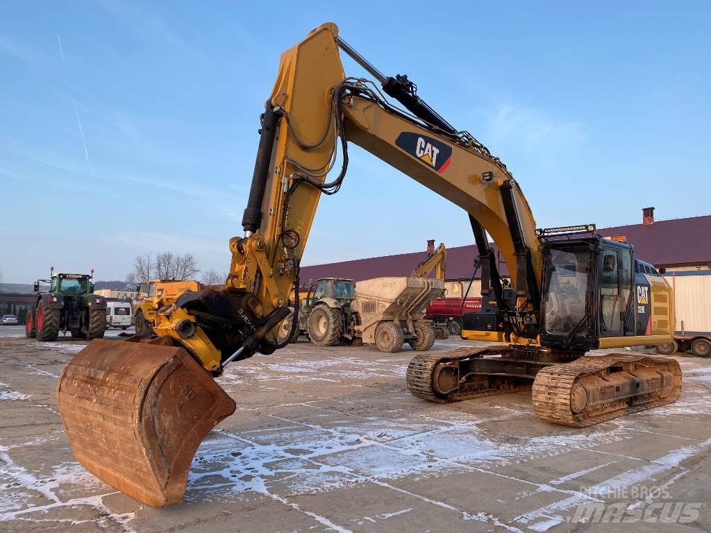 CAT 329 EL Pásová rýpadla
