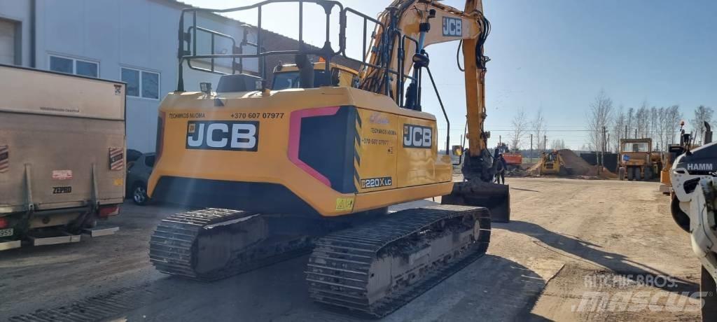 JCB 220 XL Pásová rýpadla
