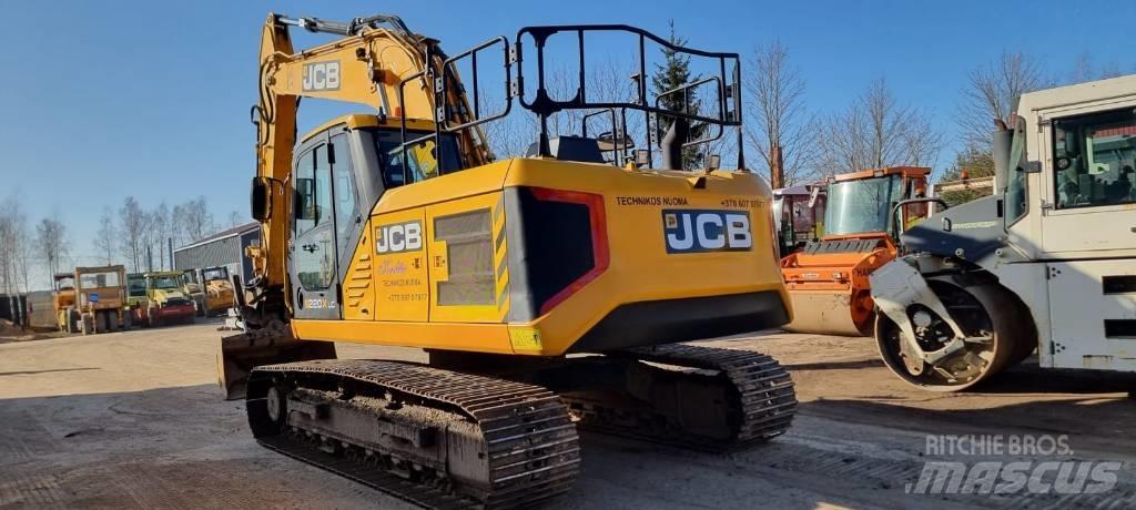 JCB 220 XL Pásová rýpadla