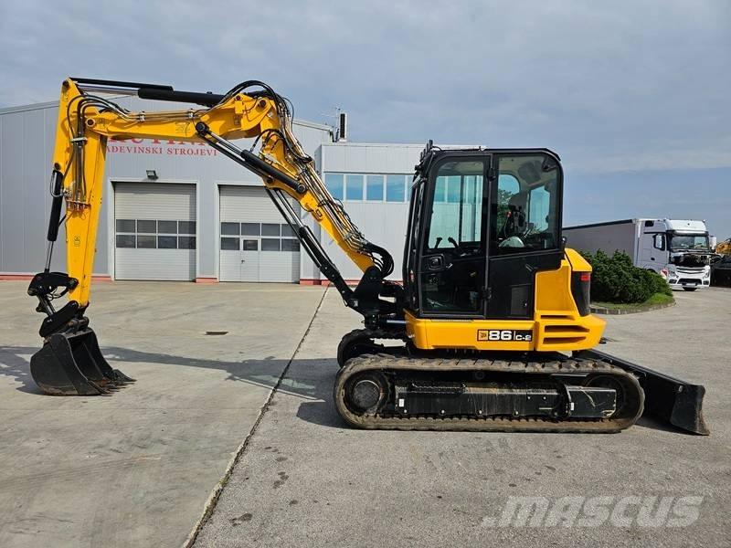 JCB 86 C-2T Midi rýpadla 7t - 12t