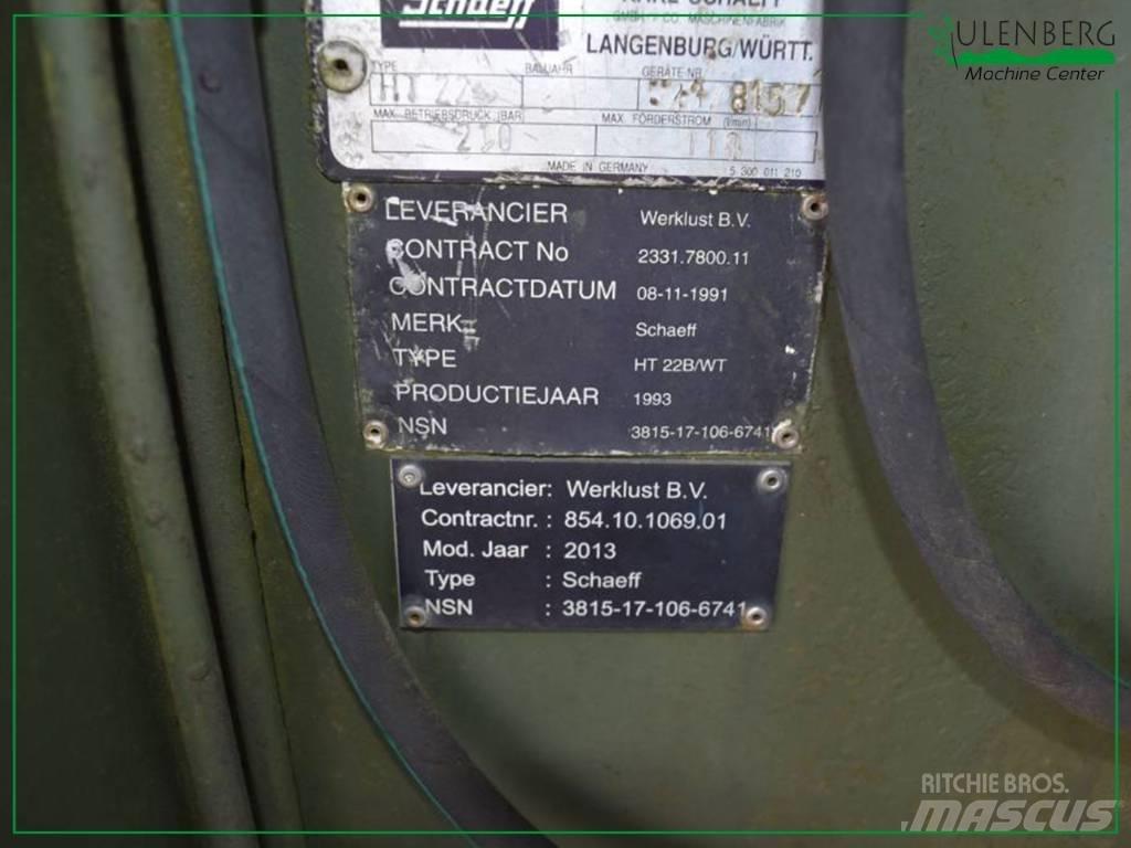 Schaeff HT22B/WT Speciální bagry