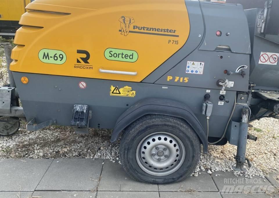 Putzmeister P 715 TD Nákladní auta s čerpadly betonu